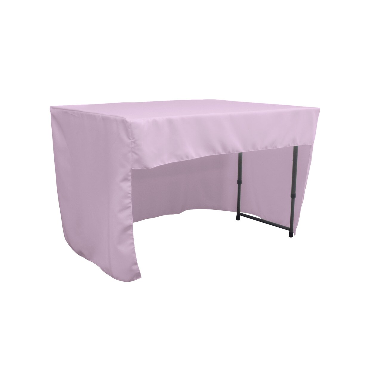 Fitted Rectangular Tablecloth 48 x 30 Polyester Poplin Open Back Design